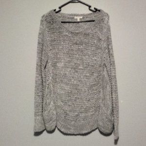 EILEEN FISHER L/S LOOSE KNIT SWEATER